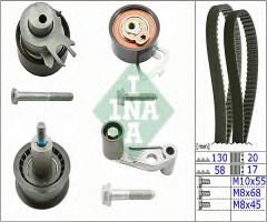 Ina 530008910 zestaw rozrządu (z paskiem) vw audi, audi a2 (8z0), seat ibiza iii (6k1)