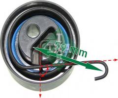 Ina 531081910 rolka napinacza opel, opel astra g hatchback (f48_, f08_)