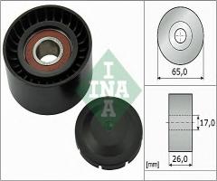 Ina 532055710 rolka prowadząca audi, audi a7 sportback (4ga, 4gf), porsche cayenne, vw touareg (7p5)