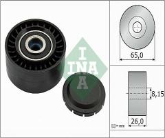 Ina 532056410 rolka prowadząca audi, audi a6 (4g2, c7, 4gc), seat exeo (3r2), vw phaeton (3d_)