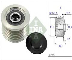 Ina 535014410 sprzęgło alternatora fiat, alfa romeo 145 (930), fiat brava (182), lancia kappa (838a)