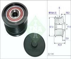 Ina 535019110 sprzęgło alternatora alfa romeo, alfa romeo 159 (939)