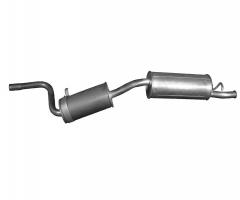 Izawit 14.005a tłumik końcowy fiat uno 60 70 75, fiat uno (146a/e)