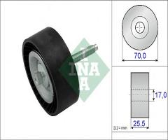 Ina 532065210 rolka prowadząca ford volvo, ford mondeo iv turnier (ba7), volvo v70 iii (bw)