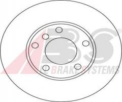 A.b.s. 17335 tarcza hamulcowa bmw 5 e39 00-04, bmw 5 (e39)