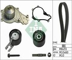 Ina 530023930 zestaw rozrządu z paskiem + pompa wody citroen, citroËn c3 i (fc_)