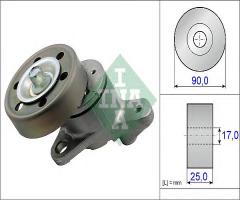 Ina 534043710 napinacz paska toyota, toyota avensis verso (_clm2_, _acm2_)