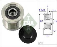 Ina 535022610 sprzęgło alternatora chevrolet opel, chevrolet orlando (j309), opel antara