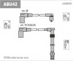 Janmor abu42 przewody wysokiego napięcia komplet audi, audi coupe (89, 8b)