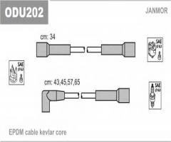 Janmor odu202 przewody wysokiego napięcia komplet , opel corsa a tr (91_, 92_, 96_, 97_)