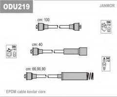 Janmor odu219 przewody wysokiego napięcia komplet , opel kadett e hatchback (33_, 34_, 43_, 44_)