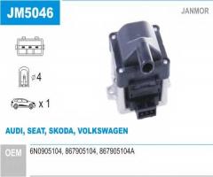 Janmor jm5046 cewka zapłonowa audi seat, audi coupe (89, 8b), seat toledo i (1l)