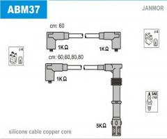 Janmor abm37 przewody wysokiego napięcia komplet seat, vw, vw golf ii (19e, 1g1)