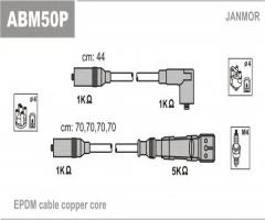 Janmor abm50p przewody wysokiego napięcia komplet audi, audi cabriolet (8g7, b4)