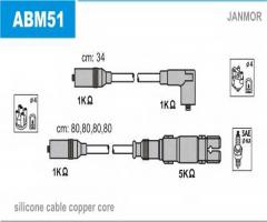 Janmor abm51 kable zapłonowe audi a4 b5 vw passat b5 1.6, audi a4 (8d2, b5), vw passat (3b2)