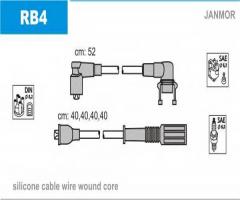 Janmor rb4 przewody wysokiego napięcia komplet , renault super 5 (b/c40_)