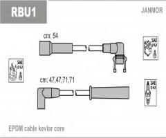 Janmor rbu1 przewody wysokiego napięcia komplet , renault 19 i (b/c53_)