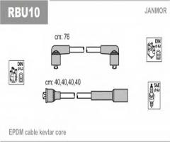 Janmor rbu10 przewody wysokiego napięcia komplet , renault 11 (b/c37_)