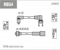 Janmor rbu4 przewody wysokiego napięcia komplet , renault super 5 (b/c40_)