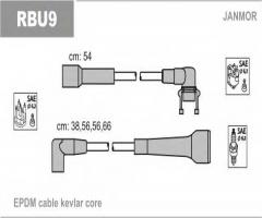 Janmor rbu9 przewody wysokiego napięcia komplet , renault super 5 (b/c40_)