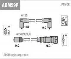 Janmor abm59p przewody wysokiego napięcia komplet vw, vw caddy ii nadwozie pełne (9k9a)