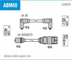 Janmor abm60 przewody wysokiego napięcia komplet vw, vw golf iii (1h1)