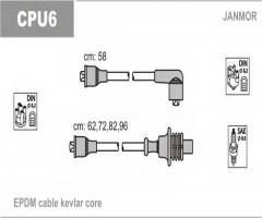 Janmor cpu6 przewody wysokiego napięcia komplet peugeot, citroËn bx break (xb-_)