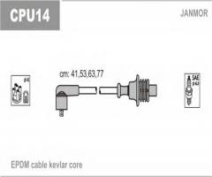 Janmor cpu14 przewody wysokiego napięcia komplet citroen, fiat, peugeot, citroËn bx (xb-_)