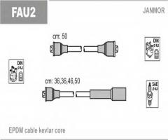 Janmor fau2 przewody wysokiego napięcia komplet fiat, aro 10, daf 55, fiat panda (141a_)