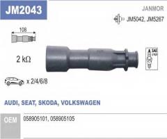 Janmor jm2043 fajka Świec skoda seat audi vw 1.8 1.8t 058905101, audi a4 (8d2, b5)