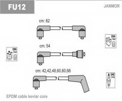 Janmor fu12 przewody wysokiego napięcia komplet ford, ford taunus `80 (gbs, gbns)