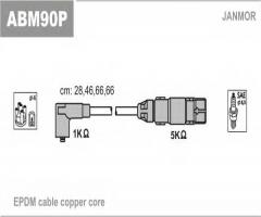 Janmor abm90p przewody wysokiego napięcia komplet audi seat vw, audi a3 (8l1), seat toledo ii (1m2)