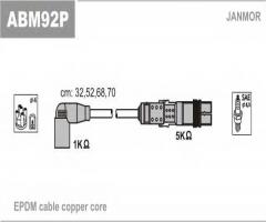 Janmor abm92p przewody wysokiego napięcia komplet audi vw, audi a4 (8d2, b5), seat ibiza iv (6l1)