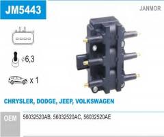 Janmor jm5443 cewka zapłonowa, chrysler voyager iv (rg, rs), dodge caravan (rg_)