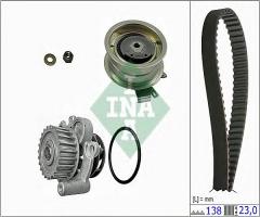 Ina 530017130 zestaw rozrządu z paskiem + pompa wody vw, seat alhambra (7v8, 7v9)