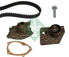 Ina 530019630 zestaw rozrządu z paskiem + pompa wody opel, mitsubishi carisma (da_)