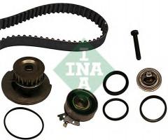 Ina 530000430 zestaw rozrządu z paskiem + pompa wody opel, daewoo nexia (kletn)