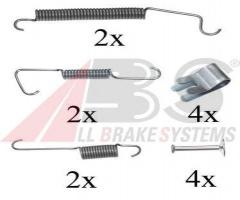 A.b.s. 0805q sprężynki do szczęk hamulcowych citroen c3 02 -, citroËn c3 i (fc_), peugeot 1007 (km_)