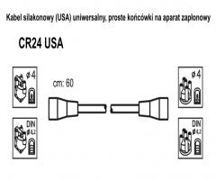 Janmor cr24 przewody wysokiego napięcia prosty-usa