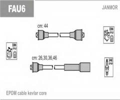 Janmor fau6 przewody wysokiego napięcia komplet fiat, fiat 128 coupe