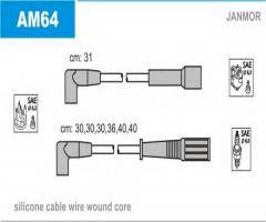 Janmor am64 przewody wysokiego napięcia komplet chrysler, jeep cherokee (xj)