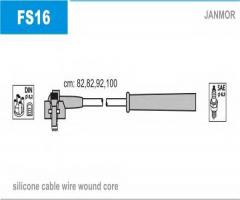 Janmor fs16 przewody wysokiego napięcia komplet ford, ford sierra hatchback (gbc, gbg)
