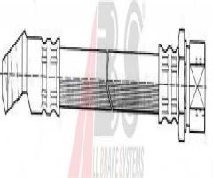 A.b.s. sl2353 przewód hamulcowy giętki fiat 126 72-90 przód, fiat 500, lada 1200-1600