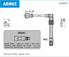 Janmor abm65 przewody wysokiego napięcia komplet audi, vw, audi a4 (8d2, b5), vw passat (3b2)