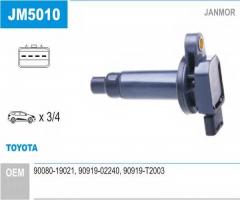 Janmor jm5010 cewka zapłonowa, toyota yaris (scp1_, nlp1_, ncp1_)
