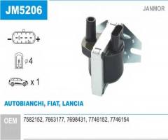Janmor jm5206 cewka zapłonowa fiat lancia, fiat panda (141a_), lancia y10 (156)
