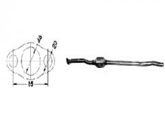 Jmj 1090000 katalizator citroen, peugeot, citroËn saxo (s0, s1), peugeot 106 i (1a, 1c)