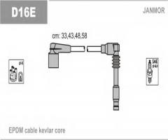 Janmor d16e przewody wysokiego napięcia komplet daewoo, daewoo nubira (klaj)