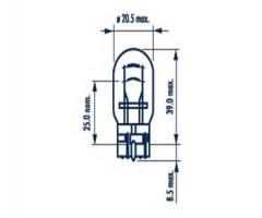 Narva 17919 Żarówka w21/5w 12v, alfa romeo mito (955), daihatsu cuore vi (l7_), fiat 500 c (312)