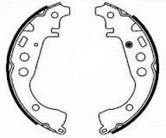 Jpn 25h2060-jpn szczęki hamulcowy tył toyota yaris 99-, toyota yaris (scp1_, nlp1_, ncp1_)